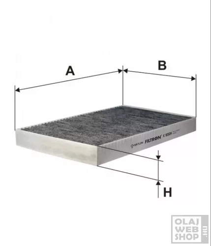 Filtron aktívszenes pollenszűrő K1032A