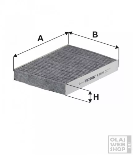 Filtron aktívszenes pollenszűrő K1052A