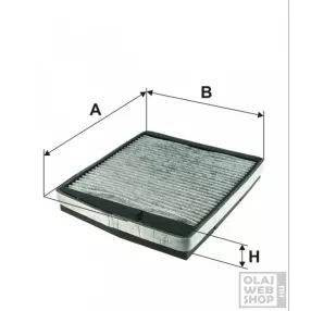Filtron aktívszenes pollenszűrő K1126A