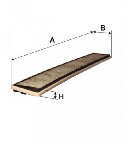 Filtron aktívszenes pollenszűrő K1136A