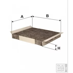 Filtron aktívszenes pollenszűrő K1138A