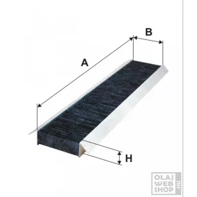 Filtron aktívszenes pollenszűrő K1148A