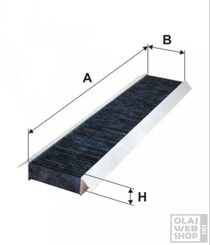 Filtron aktívszenes pollenszűrő K1148A