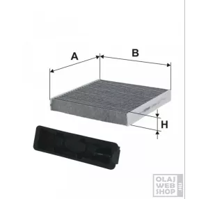 Filtron aktívszenes pollenszűrő K1152A