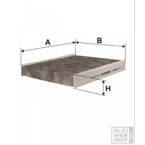 Filtron aktívszenes pollenszűrő K1154A