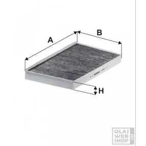 Filtron aktívszenes pollenszűrő K1188A