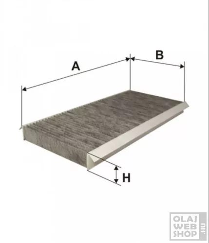 Filtron aktívszenes pollenszűrő K1202A