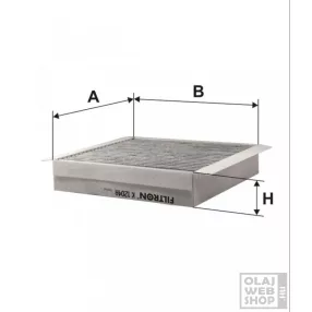 Filtron aktívszenes pollenszűrő K1204A