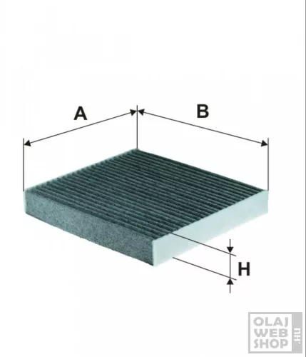 Filtron aktívszenes pollenszűrő K1210A