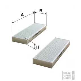 Filtron pollenszűrő K1227-2X