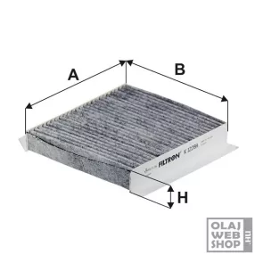 Filtron aktívszenes pollenszűrő K1228A