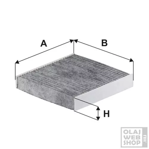 Filtron aktívszenes pollenszűrő K1236A