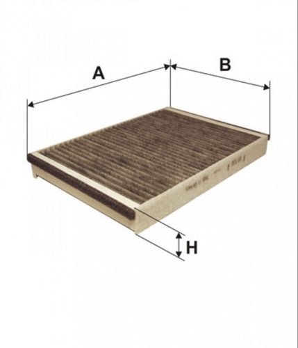 Filtron aktívszenes pollenszűrő K1237A