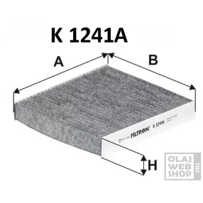 Filtron aktívszenes pollenszűrő K1241A