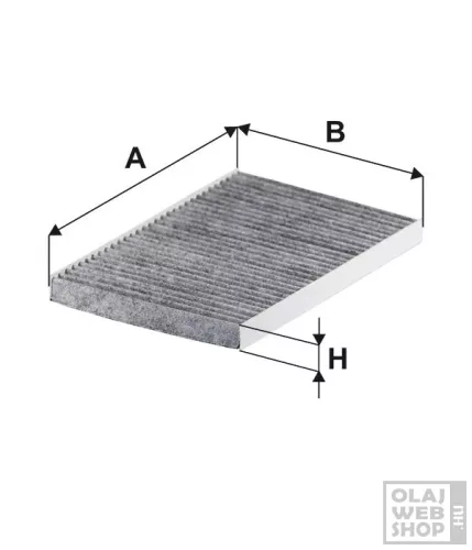 Filtron aktívszenes pollenszűrő K1245A