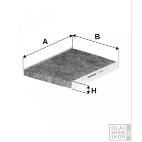 Filtron aktívszenes pollenszűrő K1251A