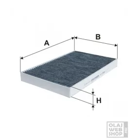 Filtron aktívszenes pollenszűrő K1256A