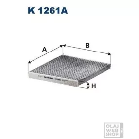 Filtron aktívszenes pollenszűrő K1261A