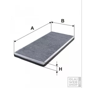 Filtron aktívszenes pollenszűrő K1265A