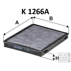 Filtron aktívszenes pollenszűrő K1266A