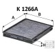 Filtron aktívszenes pollenszűrő K1266A