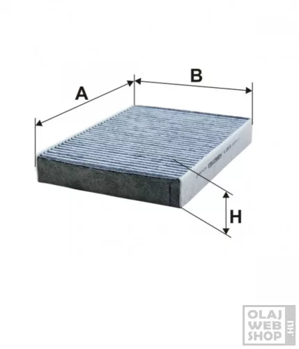 Filtron aktívszenes pollenszűrő K1267A