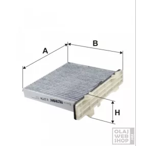 Filtron aktívszenes pollenszűrő K1275A