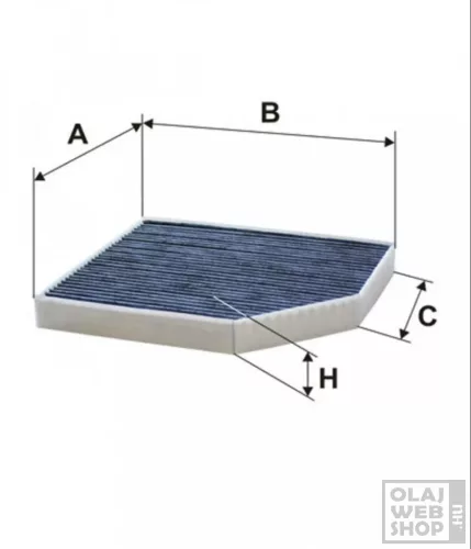Filtron aktívszenes pollenszűrő K1278A