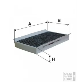 Filtron aktívszenes pollenszűrő K1296A