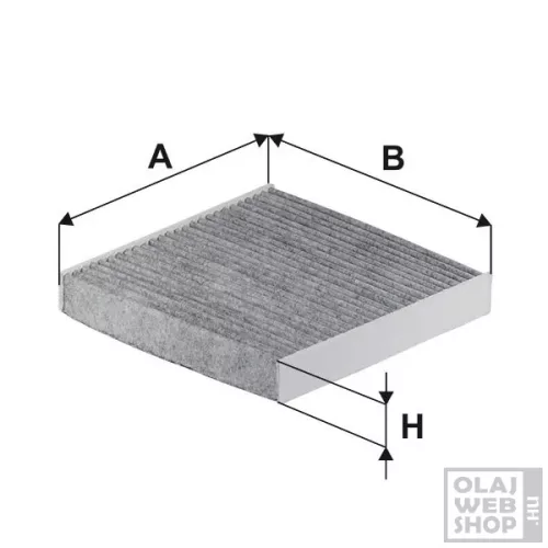Filtron aktívszenes pollenszűrő K1298A