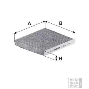 Filtron aktívszenes pollenszűrő K1303A