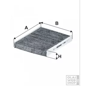 Filtron aktívszenes pollenszűrő K1310A