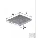 Filtron aktívszenes pollenszűrő K1332A
