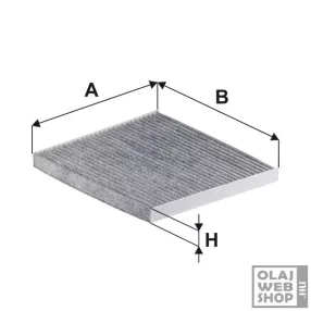 Filtron aktívszenes pollenszűrő K1340A