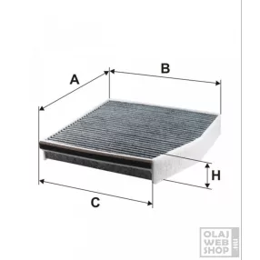 Filtron aktívszenes pollenszűrő K1346A