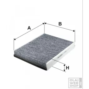 Filtron aktívszenes pollenszűrő K1350A
