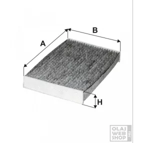 Filtron aktívszenes pollenszűrő K1367A