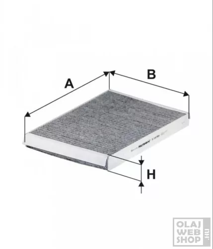 Filtron aktívszenes pollenszűrő K1378A