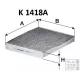 Filtron aktívszenes pollenszűrő K1418A