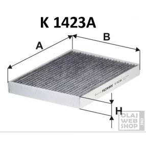 Filtron aktívszenes pollenszűrő K1423A