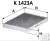 Filtron aktívszenes pollenszűrő K1423A