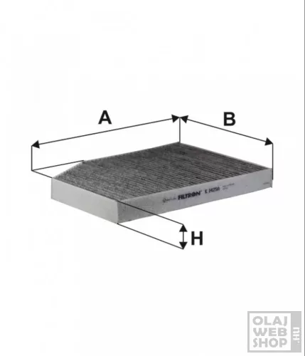 Filtron aktívszenes pollenszűrő K1425A
