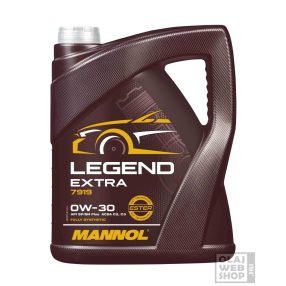 Mannol 7919 Legend Extra 0W-30 motorolaj 5L