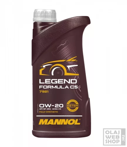 Mannol 7921 Legend Formula C5 0W-20 motorolaj 1L
