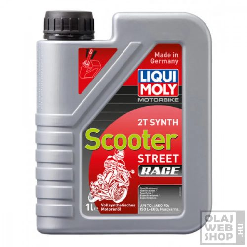 Liqui Moly Motorbike 2T Street Race Scooter Synth motorkerékpár olaj 1L
