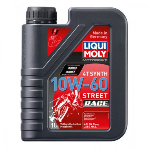 Liqui Moly Motorbike 4T Street Race Synt 10W-60 motorkerékpár olaj 1L