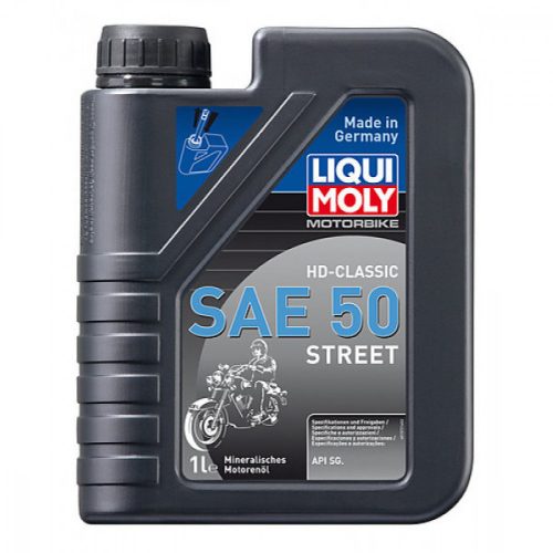 Liqui Moly Motorbike Street HD-Classic SAE50 motorkerékpár olaj (ásványi) 1L