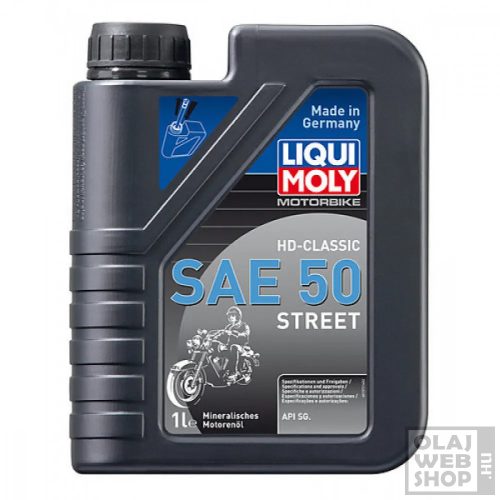 Liqui Moly Motorbike Street HD-Classic SAE50 motorkerékpár olaj (ásványi) 1L