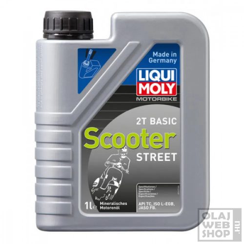 Liqui Moly Motorbike 2T Street Scooter Basic motorkerékpár olaj 1L