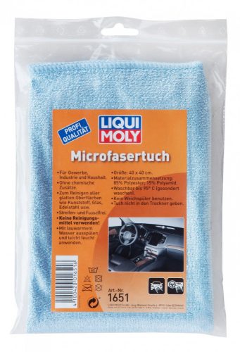 Liqui Moly Microfasertuch mikroszálas törlőkendő (40x40cm) 1db-os
